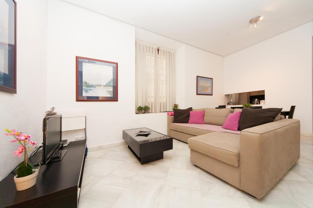 La Casa Del Conde De Gelves Apartments إشبيلية الغرفة الصورة